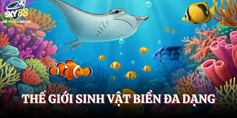 Thế giới sinh vật biển đa dạng